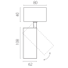 Светильник LIGHTSTAR ALTA BASE A5137SO